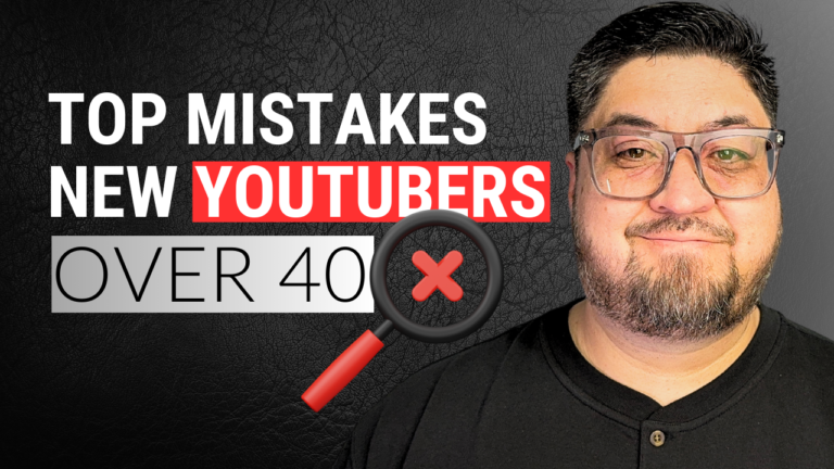 Avoiding Common Pitfalls: 5 Key Mistakes for YouTubers Over 40