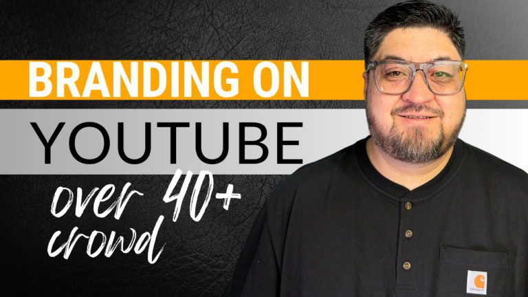 Building Your Personal Brand on YouTube (Over 40+) Without Fancy Editing